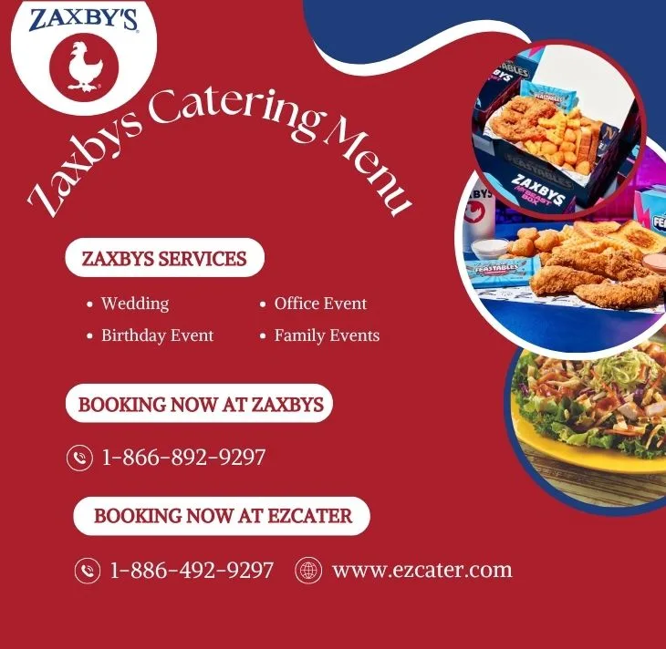 exCater & Zaxbys for Catering Service