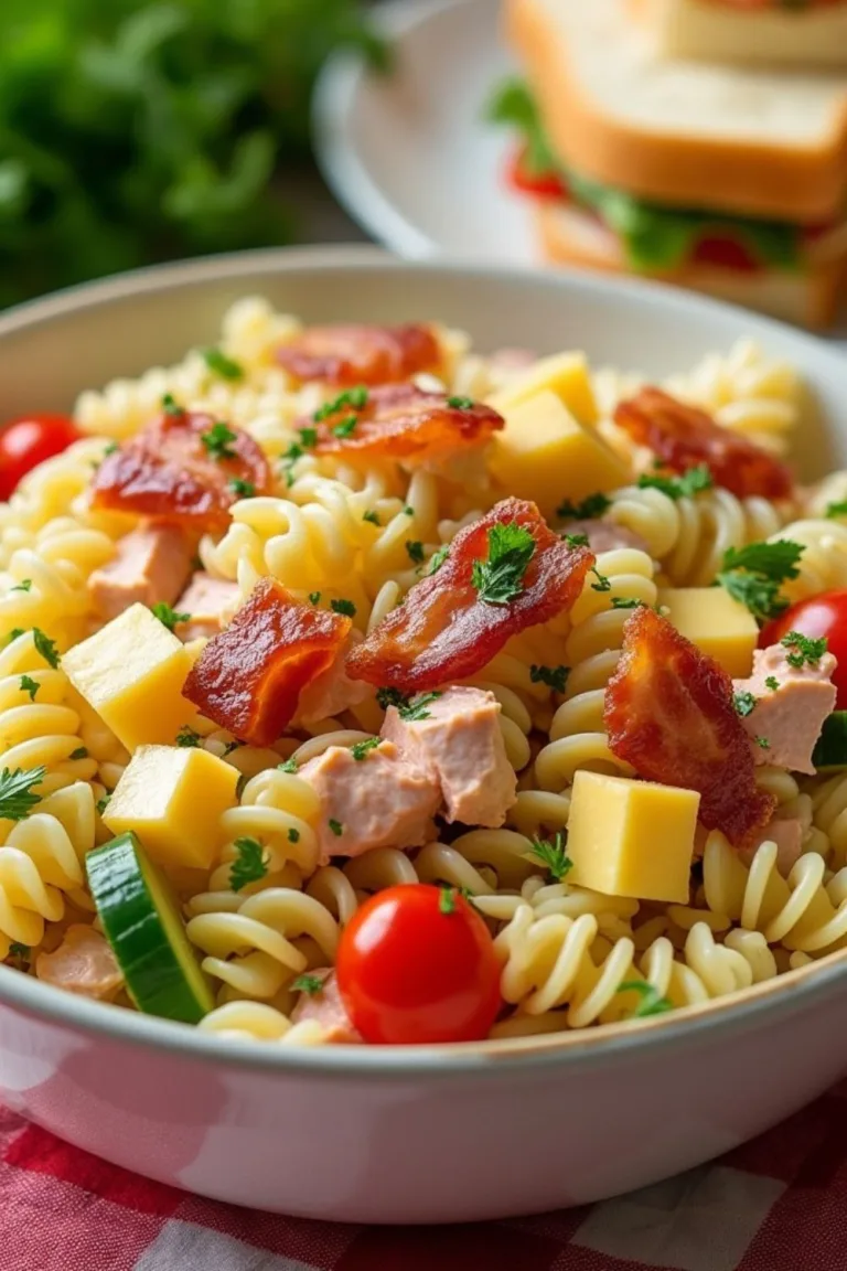 Club Sandwich Pasta Salad