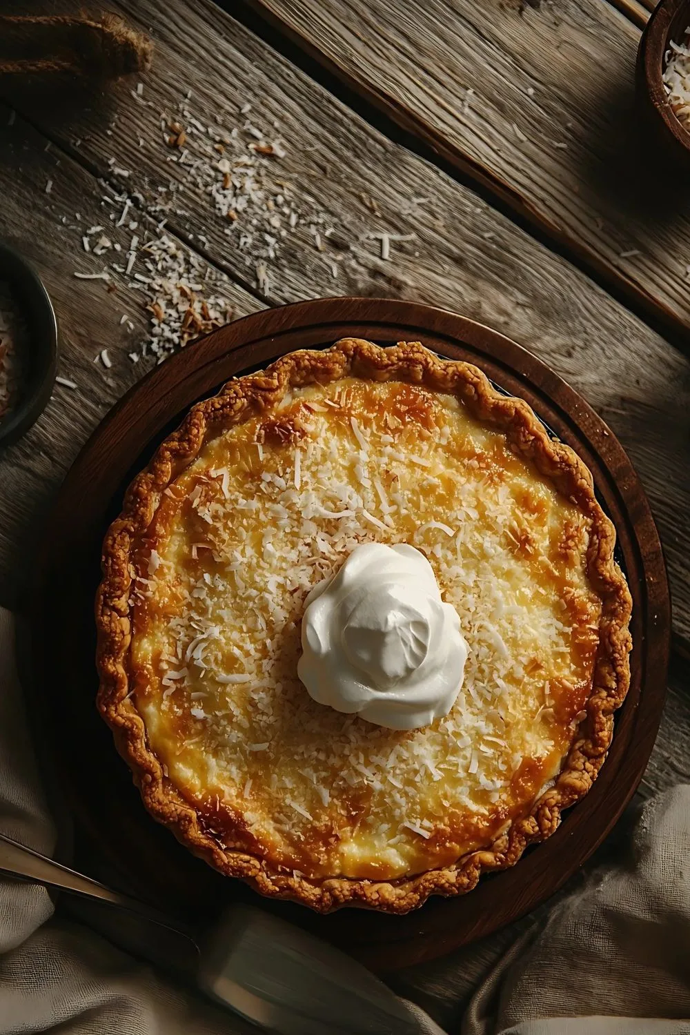 French Coconut Pie