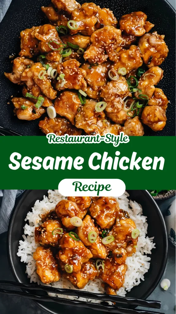 Sesame Chicken Recipe