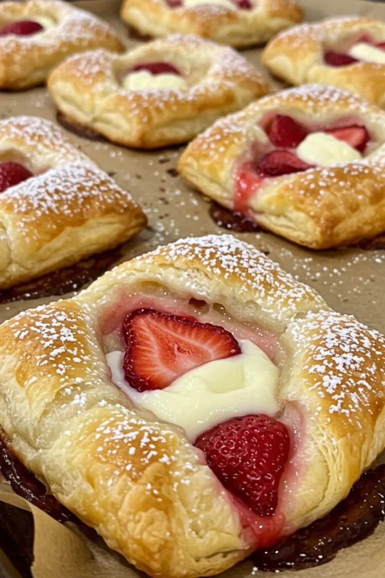 Strawberry Cream Cheese Danish