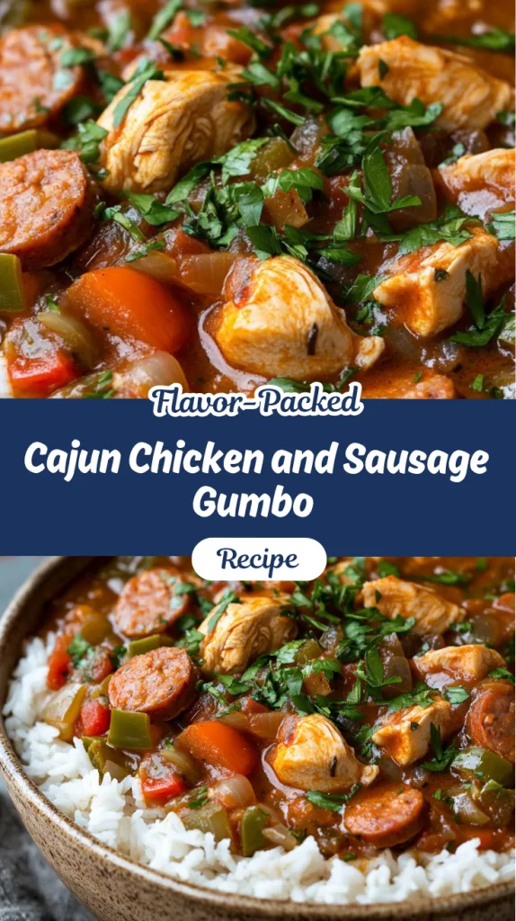 Cajun Chicken and Sausage Gumbo Recipe