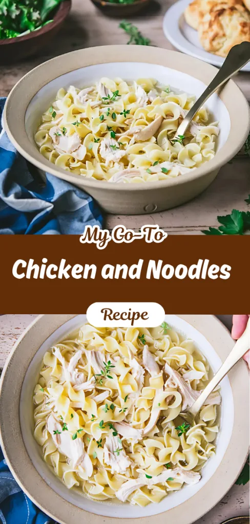 Chicken and Noodles Recipe