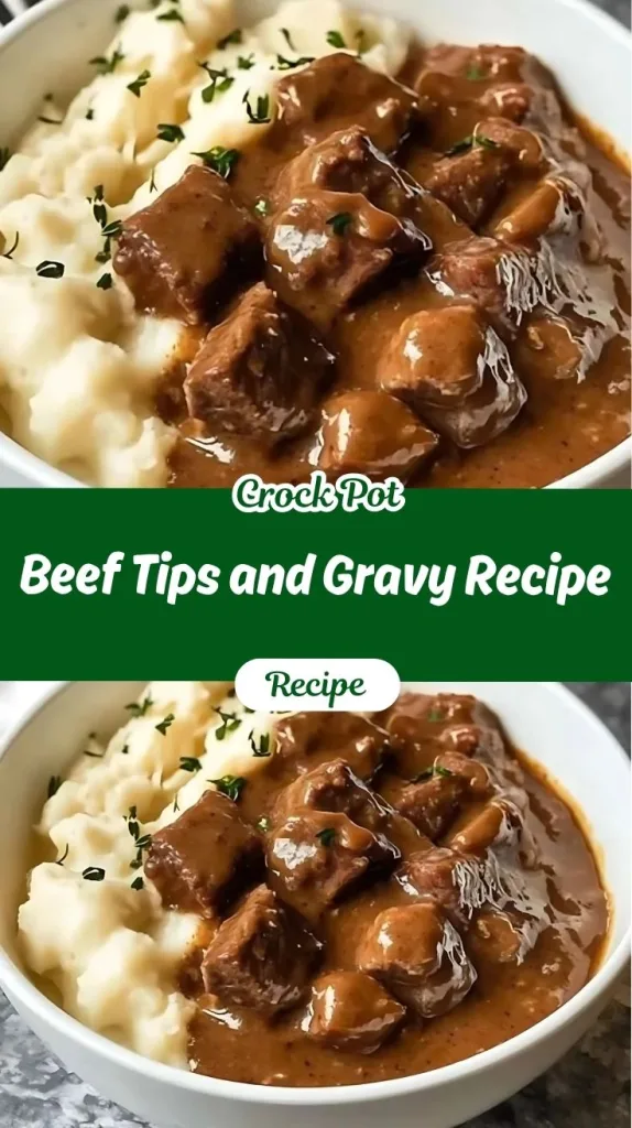 Crock Pot Beef Tips and Gravy Recipe