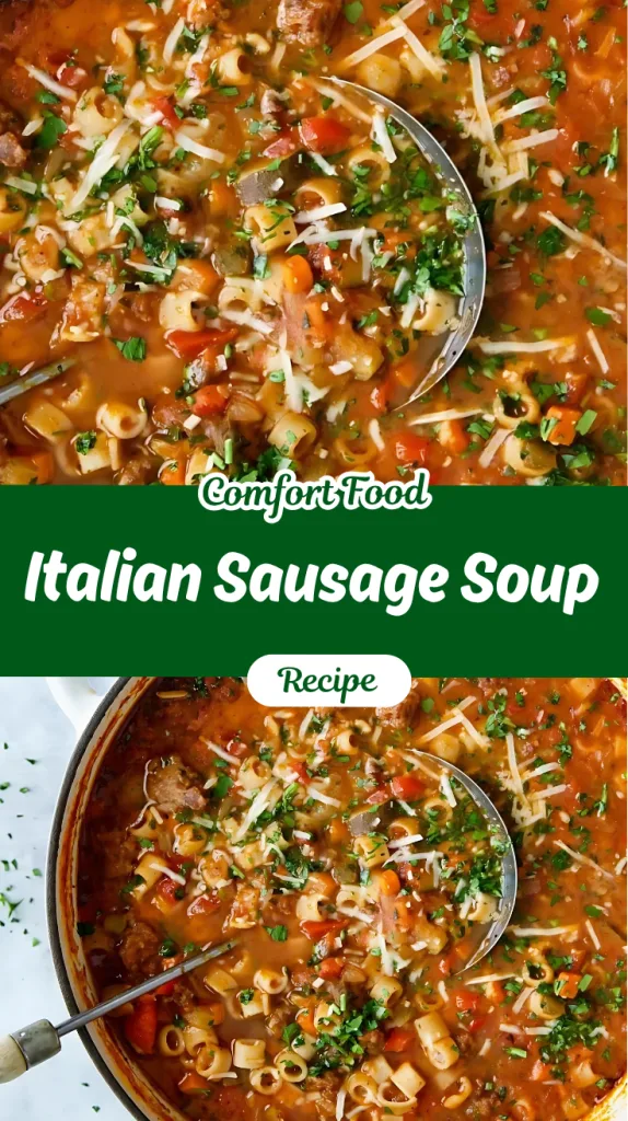 Italian Sausage Soup Recipe