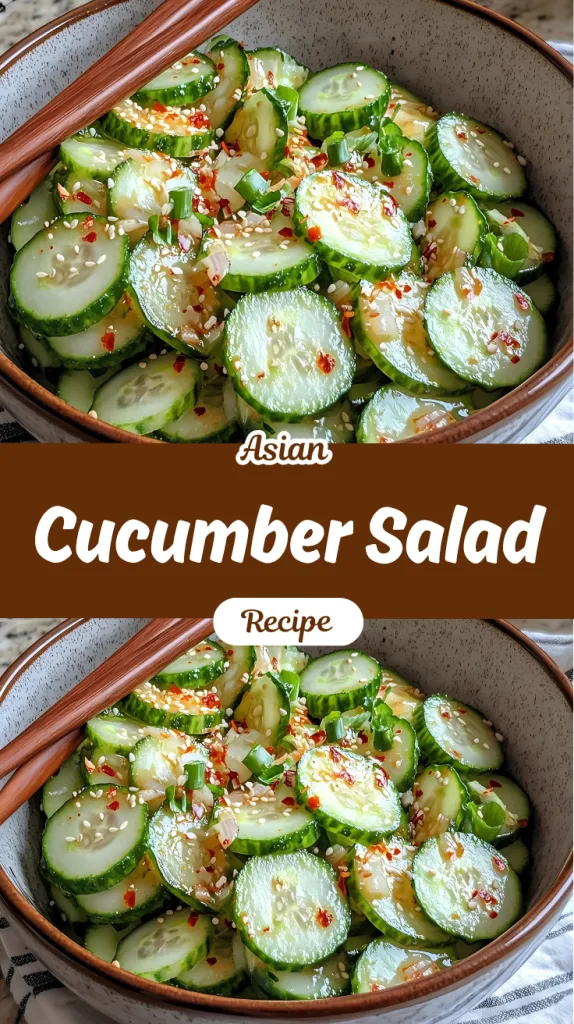 asian cucumber salad recipe