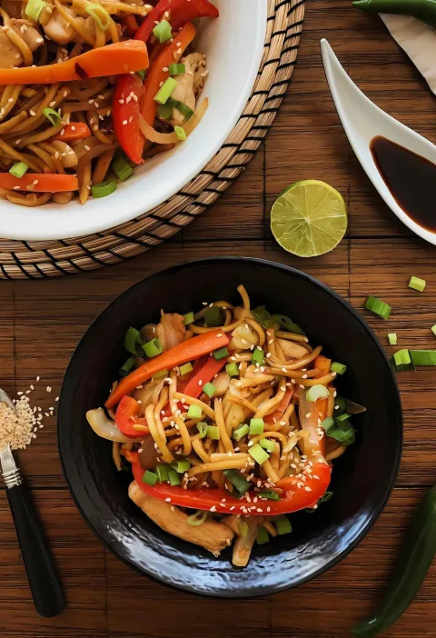 chicken lo mein recipe