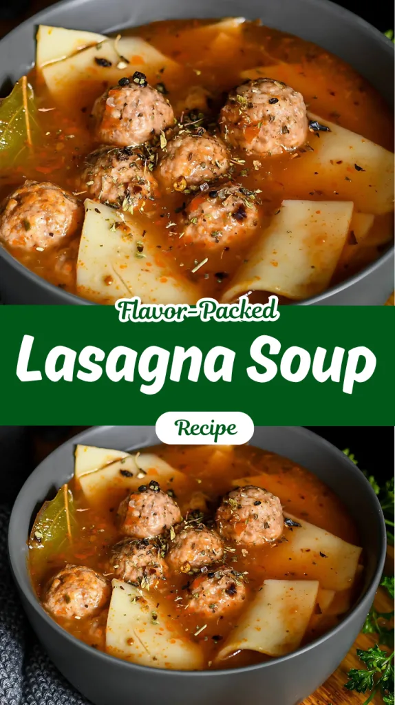 lasagna soup recipe