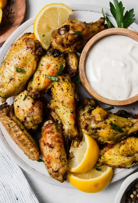 Lemon Pepper Chicken Wings Recipe