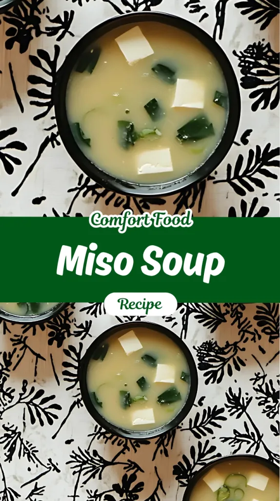 miso soup recipe