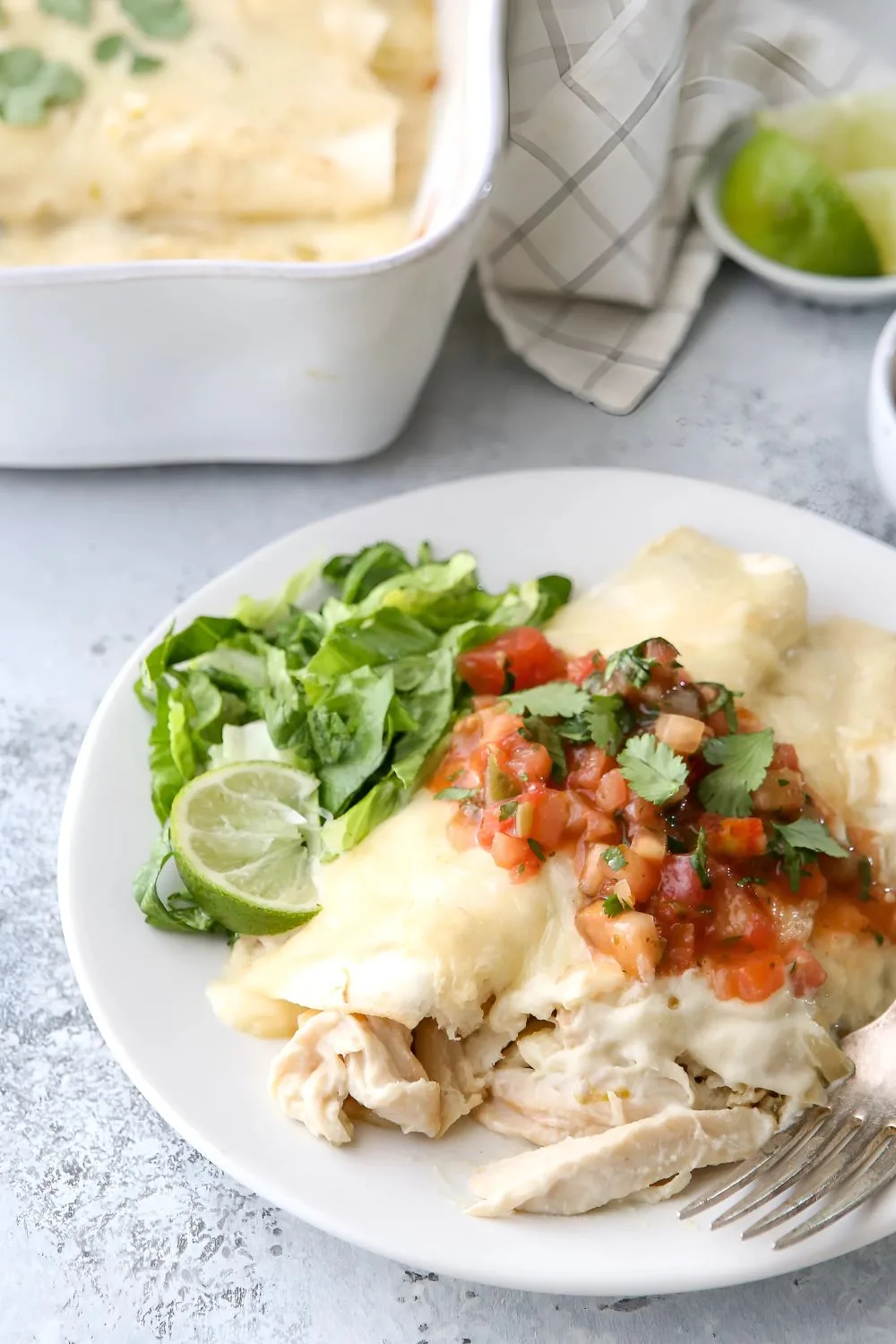 sour cream chicken enchilada recipe